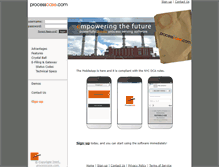 Tablet Screenshot of processcase.com